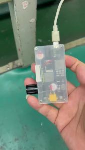 Desktop Adjustable Power Supply DC-DC Buck-Boost Type-C USB PD to 3.3V 5V 12V 15V 24V Voltage Converter LED Voltmeter Display