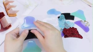 แม่พิมพ์กิ๊บติดผม หนีบผม กิ๊บสีทอง เครื่องประดับdiy