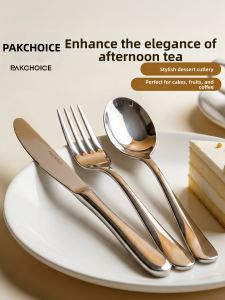PAKCHOICE | Elegant 316 Stainless Steel Dinnerware Set For Steak