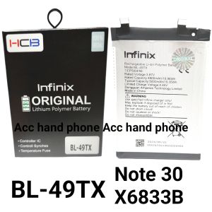 Baterai Battery Infinix Note 30 X6833B BL-49TX BL49TX Original 100
