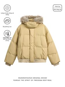 Áo Khoác Bông Vịt Cách Nhiệt 90%