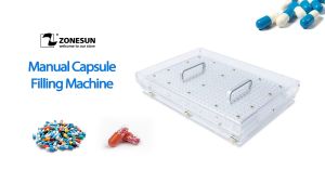 Ready✅ Holes Manual Capsule Filling Machine Fill Pharmaceutical Maker Herbal Filler Pill Powder Mesin Kapsul Lubang Pil