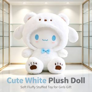 Sanrio | Sanrio Kuromi Cinnamoroll My Melody Pochacco Plush Dolls With Clothes Anime Room Decor Gift for Boys Girls Kids