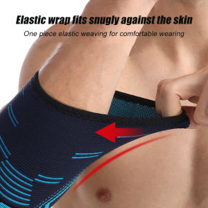 1PCS Elbow Support Sleeve - High Elastic Compression Brace for Tennis & Golfers ElbowWorkoutBursitisArthritis(Men & Women)