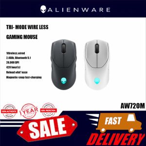 Alienware AW720M Tri-Mode Wireless Gaming Mouse 26000 DPI USB-C