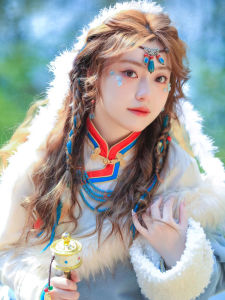 Tibetan Forehead Lace Retro Ethnic Style Necklace Yunnan Lijiang Tourism Forehead Diamond Western Regions Ancient Costume Exotic Style Headdress