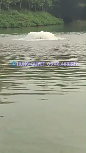 Máy sục đánh sóng tạo khi oxy hòa tan cho ao hồ máy sục khí công suất lớn tạo sóng đảo nước cung cấp oxy ao nuôi cá tôm