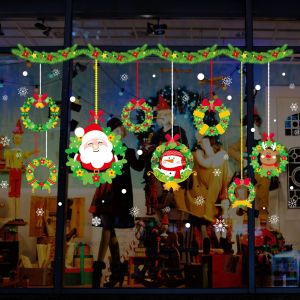 [GIÁ SỈ] Decal trang trí noel giáng sinh nhiều mẫu mới nhất - MERRYCHRISTMAS NOEL068