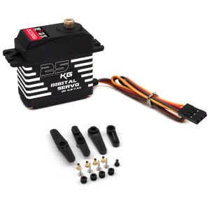 Bộ Điều Khiển Servo Kỹ Thuật Số Mô-men Xoắn Cao Bánh Răng Kim Loại Chống Nước Dành Cho Xe RC Thuyền Robot Tỷ Lệ 1/8 1/10 - 20KG/25KG/30KG/35KG Kèm Bộ Kiểm Tra Servo