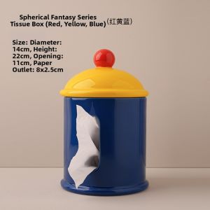 Creative Dopamine Ceramic Tissue Box