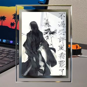 Khung Ảnh Pha Lê Gù Yu Fāngyuán Quà Tặng Cho Bạn Bè Trang Trí Nhà Tượng Thần Tiên Thực Tế Người Yêu Thực Tế Khung Ảnh