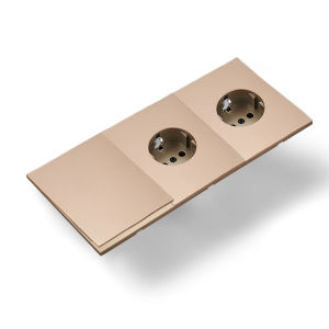 Skin Sensation Button Light Switch Skin Feel Paint Wall Socket Embedded Power Sockets Integrated Panel DIY Combination Embedded