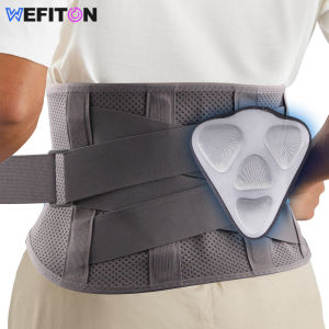 1PC Back Brace for Lower Back Pain Relief with 4 StaysLumbar Support Belt with 3D Lumbar Pad for Heavy Lifting & Sciatica Pain