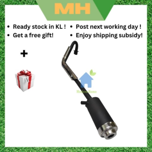 Muffler Exhaust Pipe For Honda Wave 110 50CC 110 CC  125 CC CRF50 XR50 Iron Dirt Bike