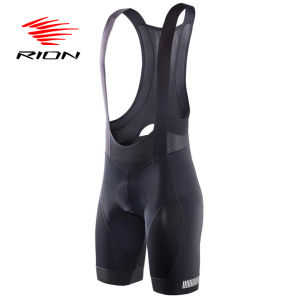 RION Cycling Bibs Shorts Mountain Bike Breathable Mens Padded Bike Tights Triathlon Man Pro Licra Bicycle Shorts MTB Clothes
