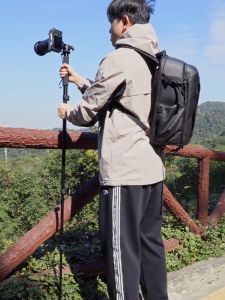 Ulanzi TB12 155cm Portable Metal Monopod Hiking Pole Selfie Stick for DSLR Camera