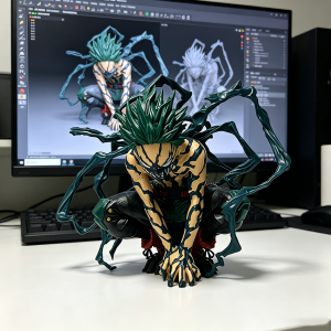 Bandai | 16cm Boku no Hero Academia Anime Figure Dark Deku Izuku Midoriya Action Figure Bakugou Katsuki Figurine PVC Collection Model Toy