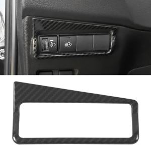 For Toyota Corolla Cross XG10 2021 2022 2023 2024 2025 Hybrid Stainless Steel Car Headlight Adjustment Button Cover Trim Sticker