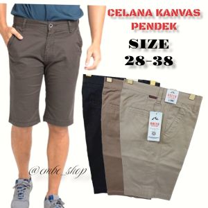 Celana Kanvas pendek ROCCO adventur premium kualitas Dicker/Celana pendek chino kanvas trendy