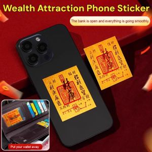 Fortune Wallet Card Phone Sticker Wealth Attraction Phone Sticker Eight Directions Wealth Replenishment Wallet