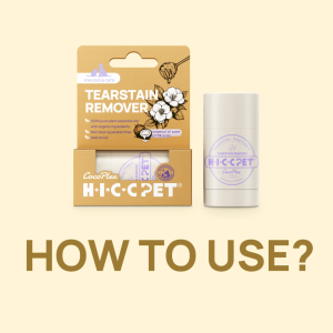 【Use together with Eye wipes 】HICC PET Tear Stain Remover Balm Gentle Removes Tear Stains 6g15g30g(For All Pet)