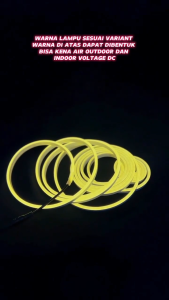 JUKE Lampu Neon Flex LED Strip DC 12V IP65 Waterproof Flexible Panjang 5 Meter Full