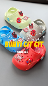 Sepatu Sandal Baim Bayi Laki Laki Bunyi Cit Cit Nyit Nyit Balita Usia 6 7 8 9 10 11 Bulan 1 2 3 Tahun Sendal Gunung Karet Eva Cowok Spatu Sandal Prewalker Phylon Ringan PORTO 1097T