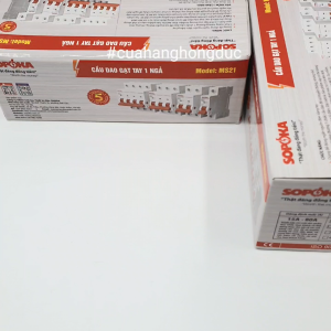 Cầu Dao Gạt Tay 1 Ngả 3 Pha 4P 80A SOPOKA