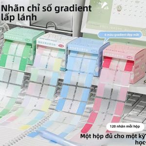 Nhãn Dán Chỉ Mục Ngọc Trai Có Thể Tháo Ra Học Tập Phân Loại Nhãn Ghi Nhớ Chỉ Mục Nhãn Dán Tiện Lợi Để Sắp Xếp Văn Phòng Phẩm