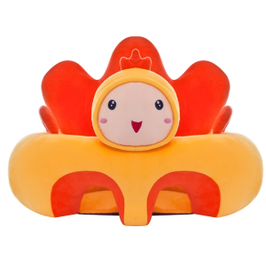 【Fast Delivery】0-3 Year Olds Baby Seat Sofa Cover without Filler Cartoon Kids Plush Seats Sofa Cover Baby Anti-fall Chair Plush Toys No Liner【Arrive 1-3 Days】