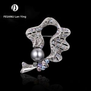 FESANU | Original Design Austrian Crystal Brooch