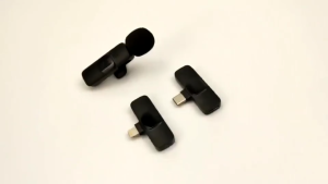 💕จัดส่งจากกรุงเทพฯ💕ไมโครโฟนหนีบปกไร้สายแบบชาร์จ USB Type C ไมโครโฟนบันทึกเสียง Vlog สำหรับการเล่นเกมสด การสอนสดผ่านโทรศัพท์มือถือ