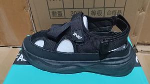 Korean Fashion Sport Sandals Mens Breathable Beach Sandals Summer Thick Sole Casual Hiking Shoes