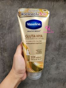 VASELINE GLUTA HYA BURST FLAWLESS GLOW ORIGINAL THAILAND 🇹🇭 300ML ‼️ READY STOCK