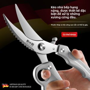 TINGLING | Kéo Cắt Xương Gà Inox Chắc Chắn