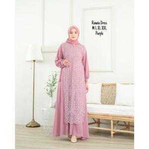 RENATA DRESS - GAMIS PESTA - DRESS KONDANGAN - GAMIS RENATA DRESS