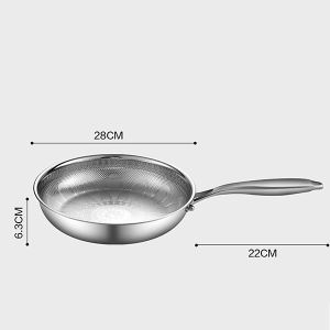 Chảo Rán Chống Dính Titan Nguyên Chất 28cm Họa Tiết Chim Công Thân Thiện Với Môi Trường Không Phủ Lớp Chống Dính Dùng Để Chiên Trứng Bít Tết Nấu Ăn Trong Nhà Bếp