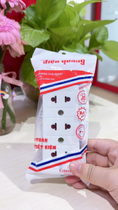 Ổ cắm Điện Quang ĐQ ESK 32 SW (3 lỗ 2 chấu có nắp che an toàn màu trắng không dây)