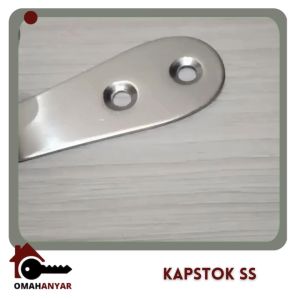 kapstock gantungan baju ss kamar mandi tebal dan tipis double dan single