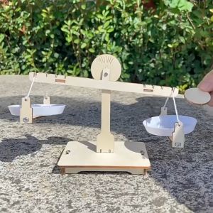 Cân Thăng Bằng Cân Đòn Bẩy Lắp Ráp Bằng Gỗ Khoa Học Giảng Dạy Giáo Dục Sớm Mô Hình Lắp Ráp Diy