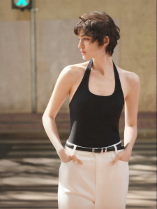 Ubras | Cotton New Design Bra Padded Thai Style Halter Top