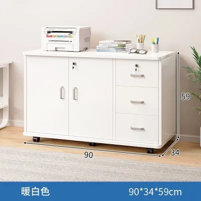OUFENGHUADU | Tủ Văn Phòng Đóng Khóa Dưới Bàn