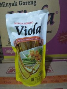 minyak goreng viola 400 ml pouch isi 12