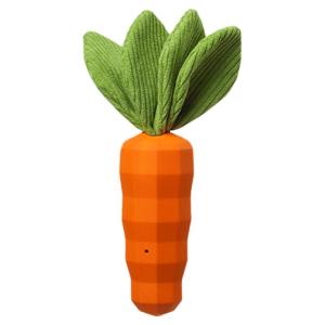 MewaJump | Carrot Shaped Sound Making Bite-Resistant Toy