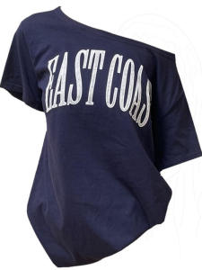 Áo Thun Tay Ngắn Hở Vai Cổ Chéo Dáng Rộng Phong Cách Mỹ Cỡ Lớn Cho Nữ Mùa Hè Thiết Kế Mới Cổ Điển