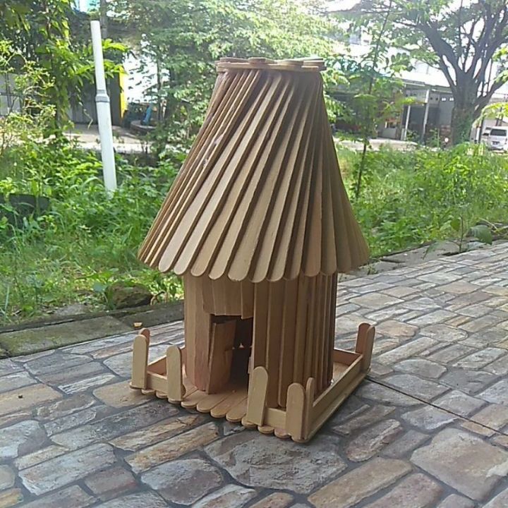 miniatur rumah honai Adat Papua stik es krim Lazada Indonesia