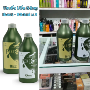 Thuốc Uốn Tóc Nóng Setting IBEST Perfect 904ml x 2 Sóng Xoăn Căn Bền Đẹp chính hãng.