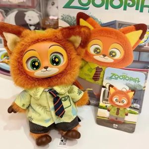 Zootopia Blind Box Nice Nick Judy Action Figure Plush Vinyl Doll Mystery Box Anime Figures Cartoon Collection Model