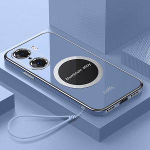 Ultra-Thin Silicone Phone Case for Huawei Honor 60 pro 5G Magnetic Absorption Mens Womens Protective Cover Soft Shell Lens Protection