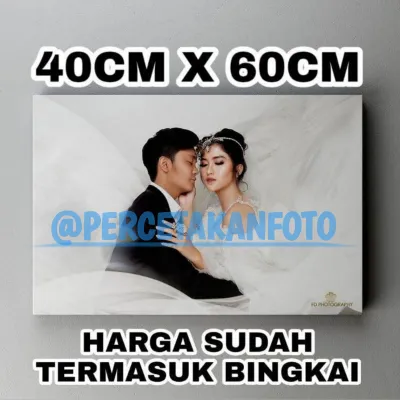 CETAK FOTO BINGKAI 40X60 30R JUMBO SUDAH DI BINGKAI BESAR LAMINASY GLOSSY MENGKILAP TERMURAH BERKUALITAS